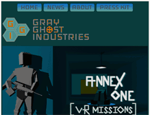 Tablet Screenshot of grayghostindustries.com
